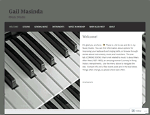 Tablet Screenshot of gailmasinda.com